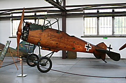 German airplane of 1918 in Krakow's Polish Aviation Museum