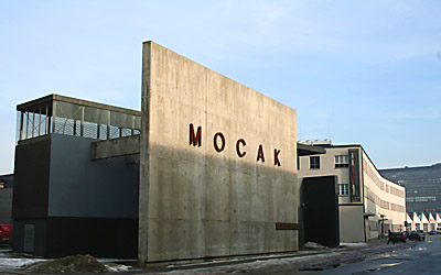 Buildings of the Museum of Contemporary Art in Krakow and Schindler’s Factory