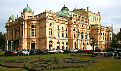 building of Krakow's Teatr Slowackiego theater